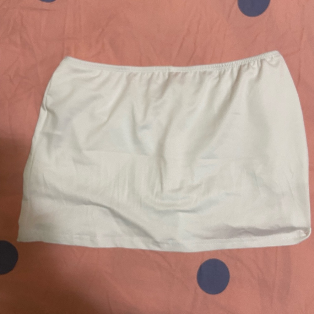 White Mini Skirt
